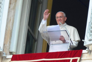 Papst Franziskus: Angelus Petersplatz